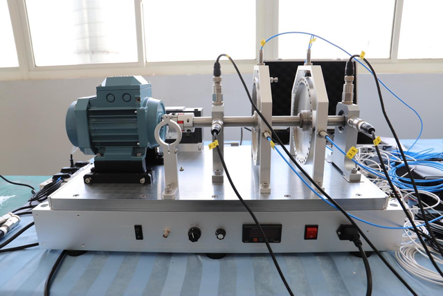 Banco de prueba de rotor de equilibrio dinámico