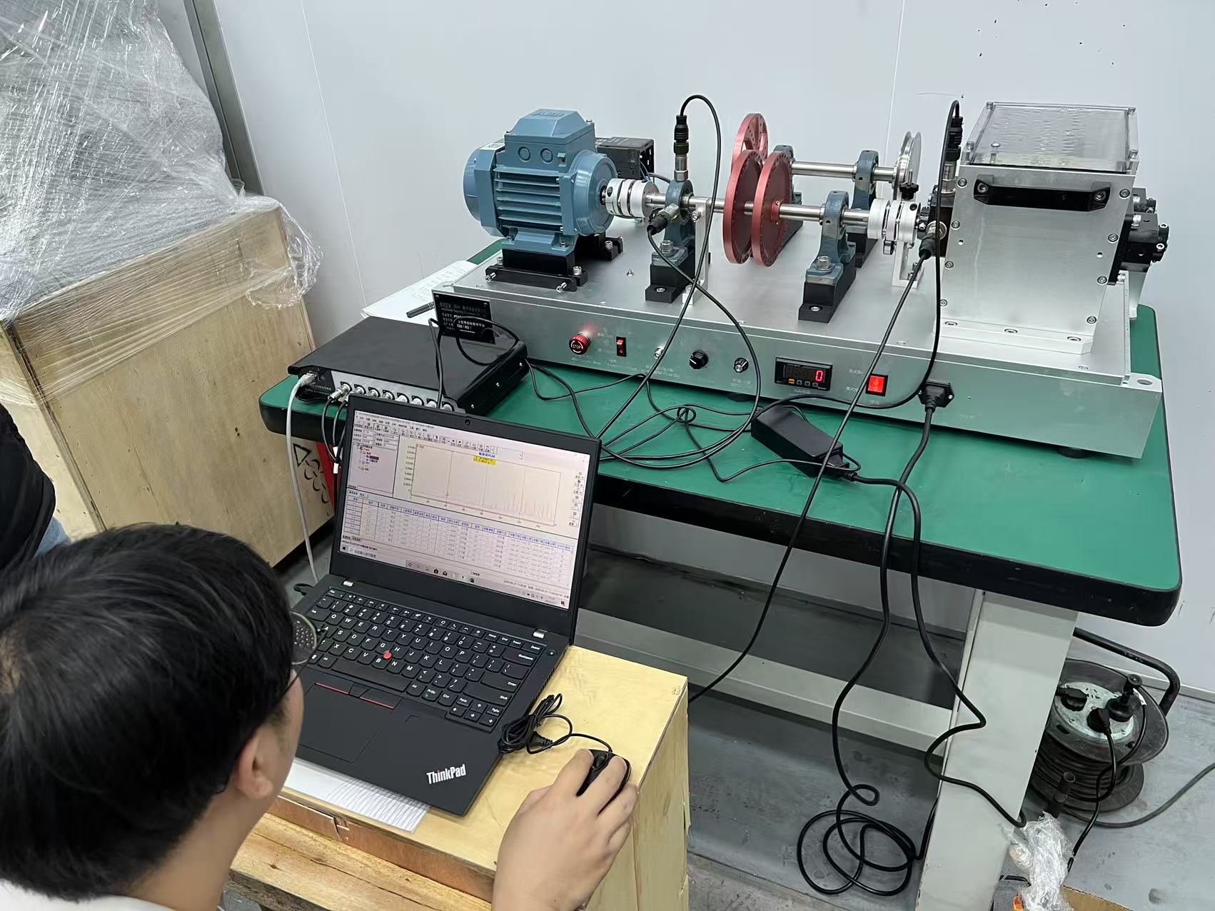 PT400Pro Máquina Vibración y Simulador de caja de cambios