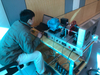 Equipo de demostración de vibración PT400