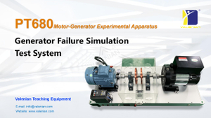 Banco de prueba de simulación de falla del generador PT680